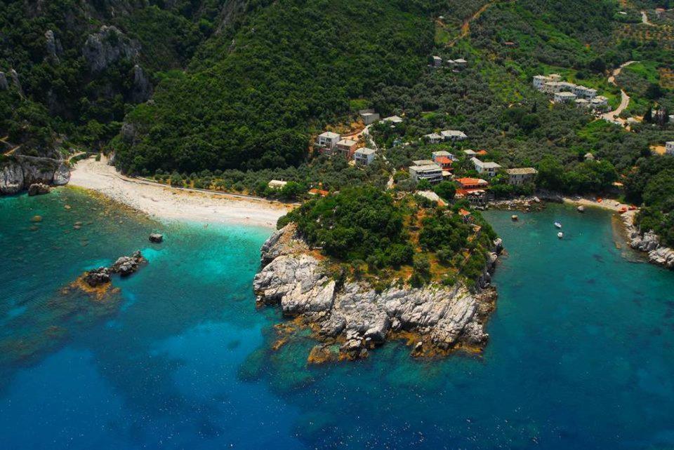 Hotel Manthos Blue Agios Ioannis  ภายนอก รูปภาพ