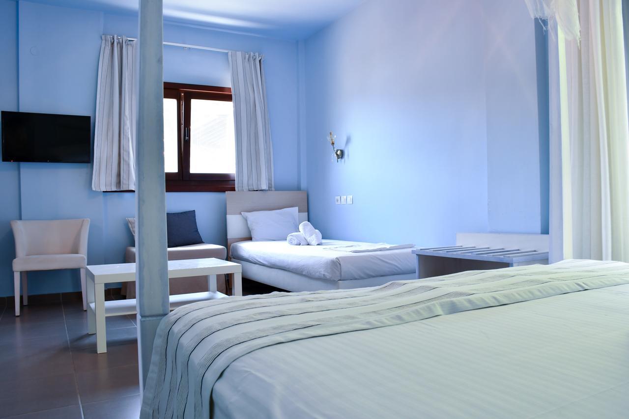 Hotel Manthos Blue Agios Ioannis  ภายนอก รูปภาพ