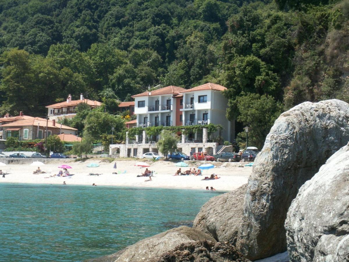 Hotel Manthos Blue Agios Ioannis  ภายนอก รูปภาพ